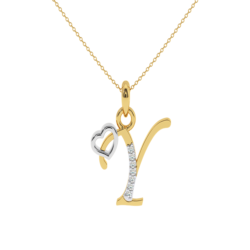 Y_Yearn Diamond Pendant