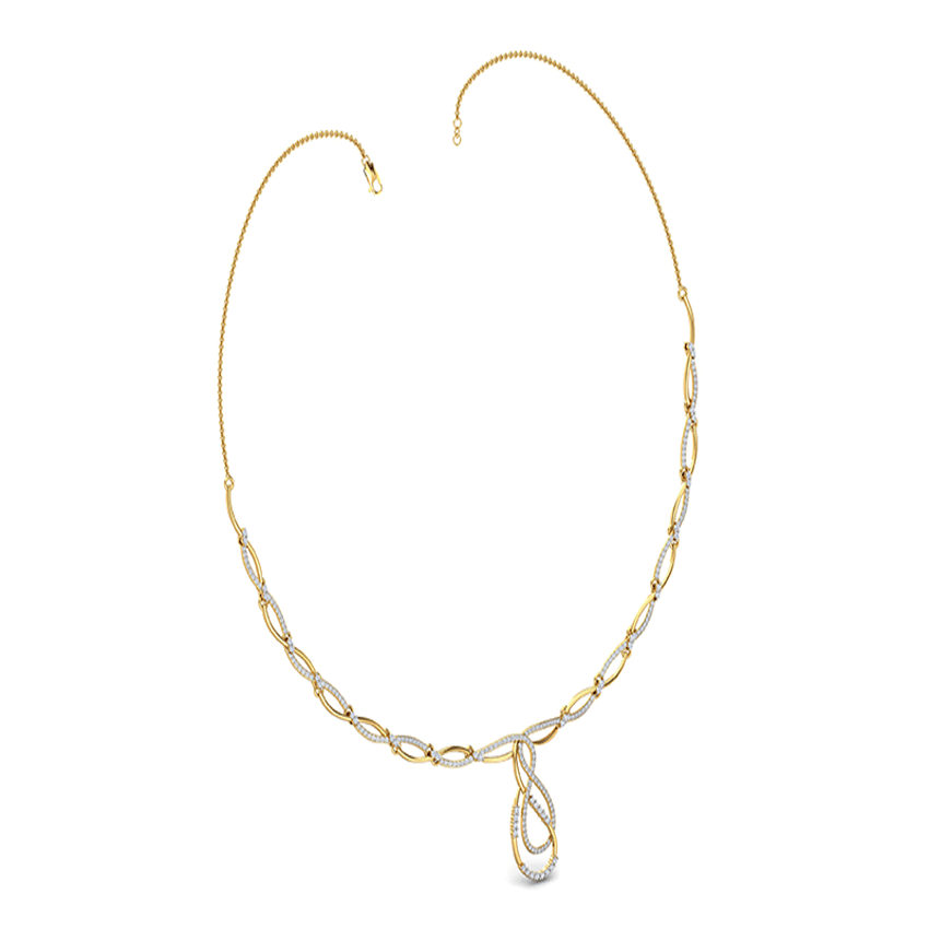 Moonlit Magic Diamond Necklace Set