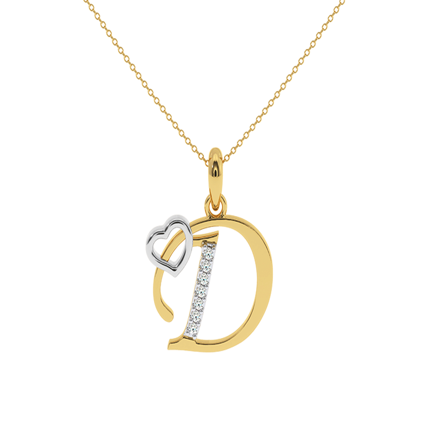 D Devotion Diamond Pendant