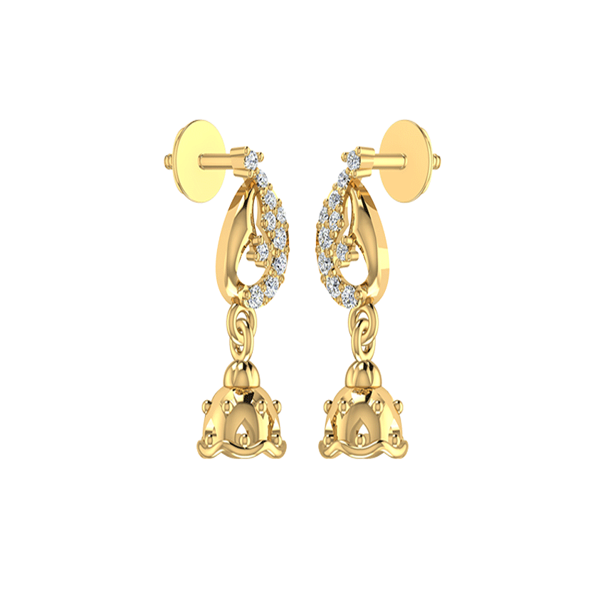 Rose Mist Fancy Earrings