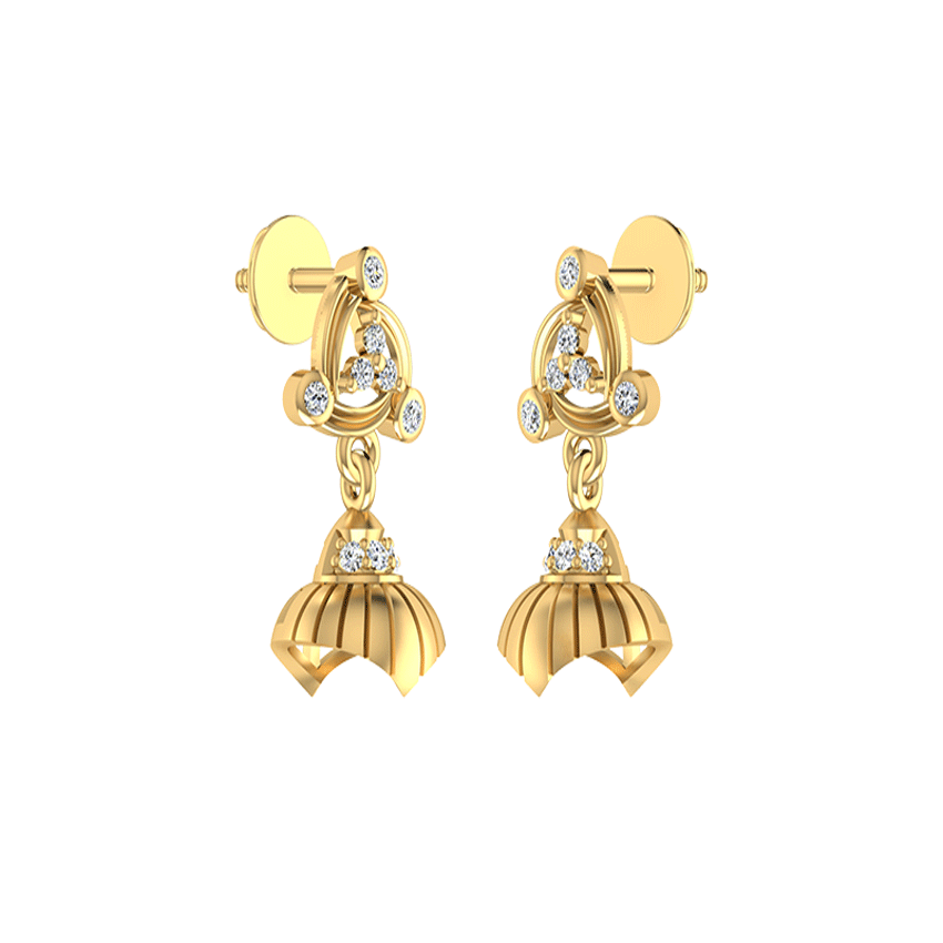 Icy Spark Fancy Earrings