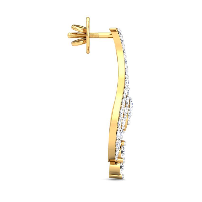 Diamond Horizon Earrings