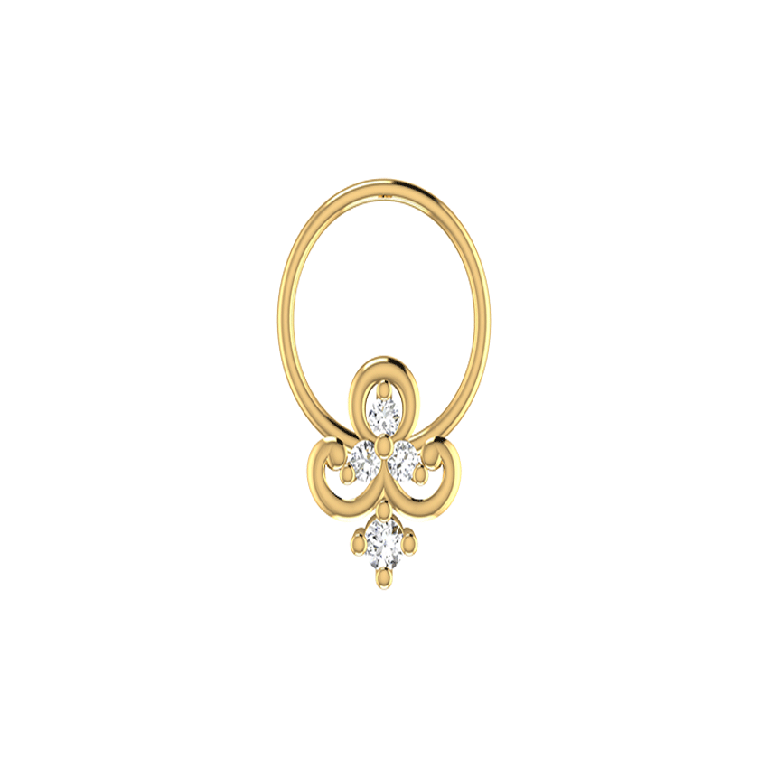 Diamond Crystal Soft Nosepin