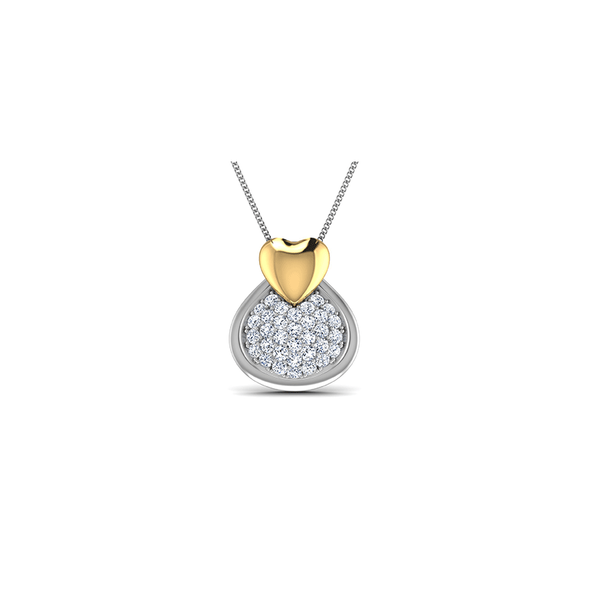 Ethereal Mist Diamond Pendant