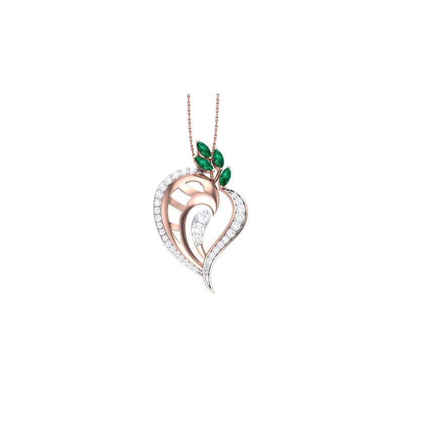 Lunar Fade Diamond Pendant