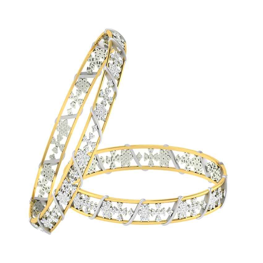 Diamond Flashy Bangles