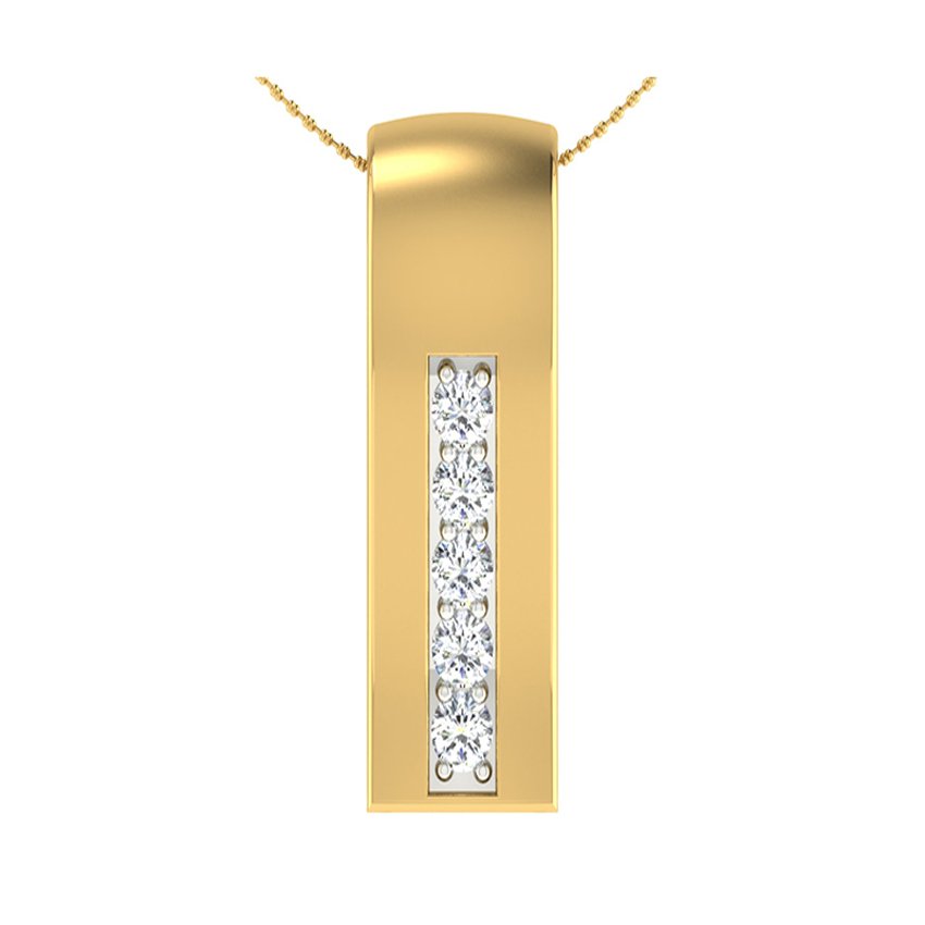 Eclipse Glint Diamond Pendant