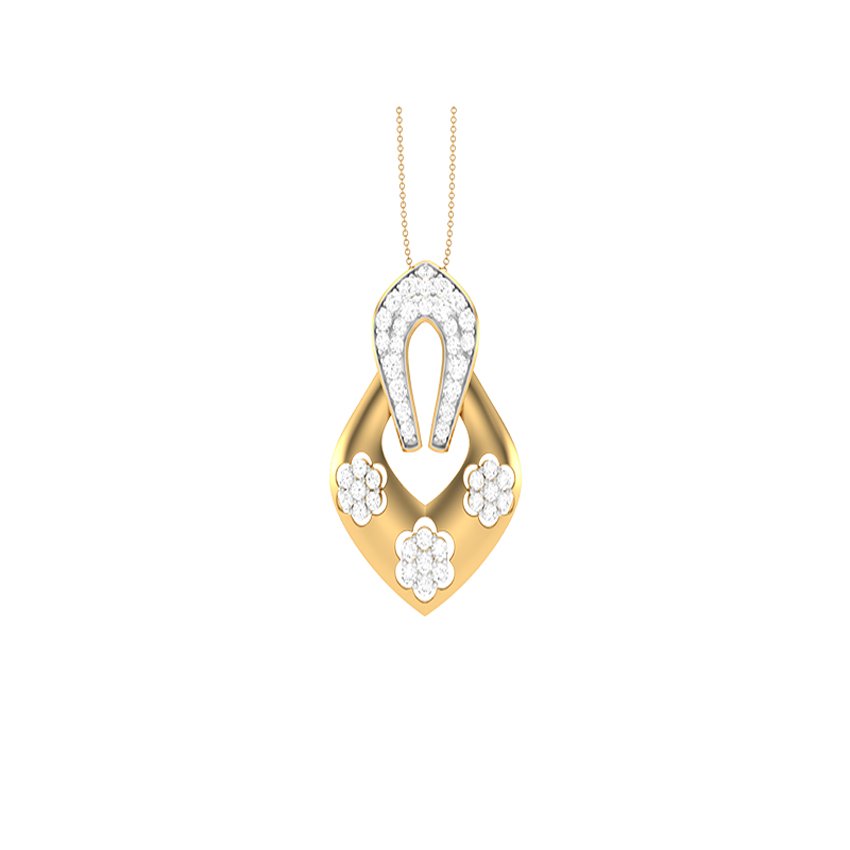 Diamond Mystic Drape Pendant