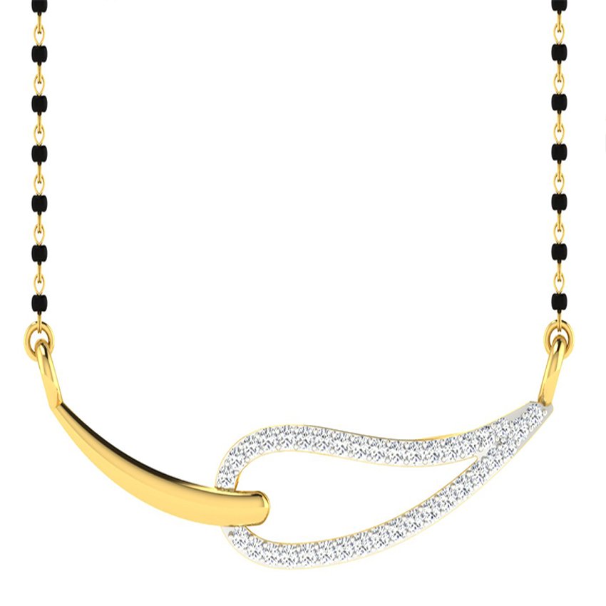 Promise Glow Diamond Mangalsutra Set