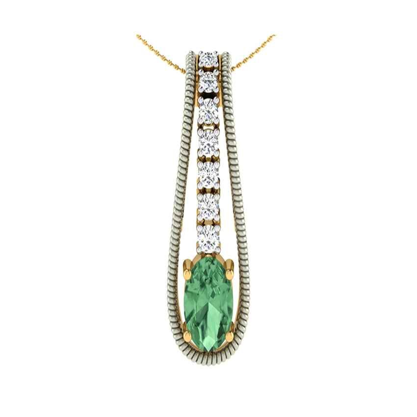 Halo Bliss Diamond Pendant