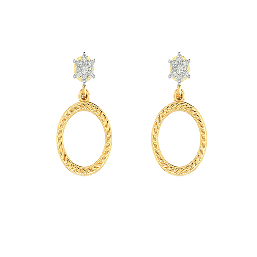 Diamond Glimmer Earrings