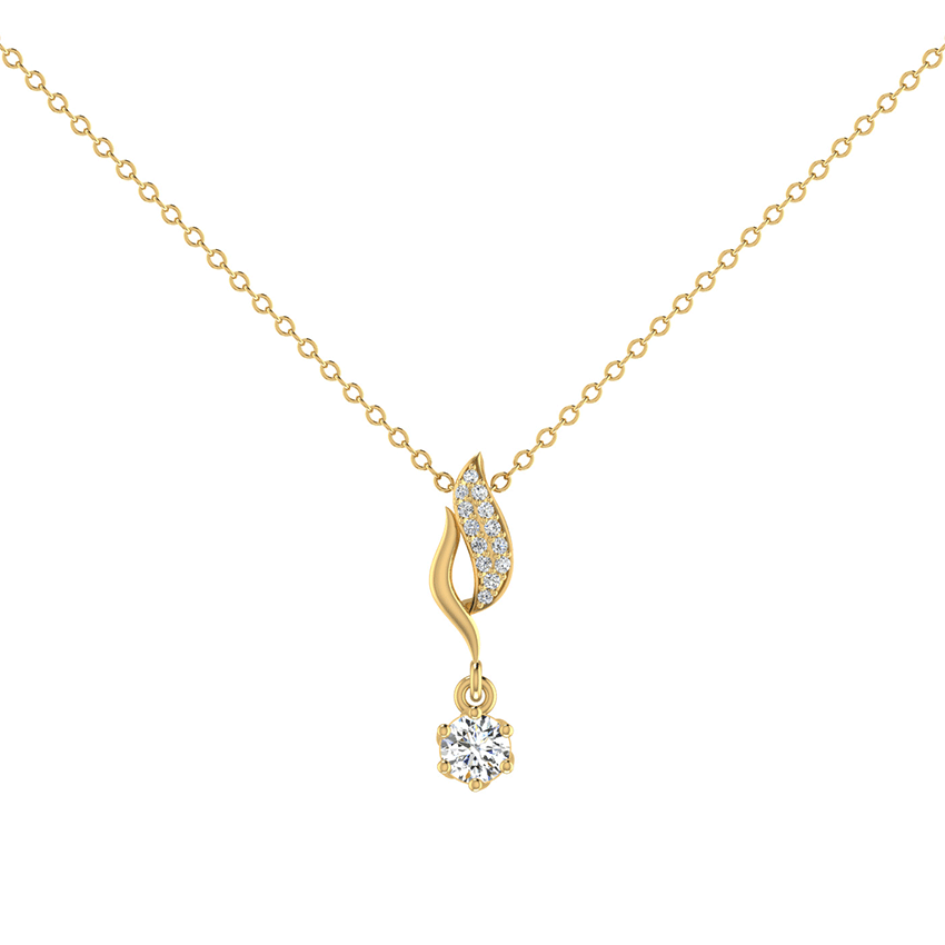 Opaline Flash Diamond Pendant