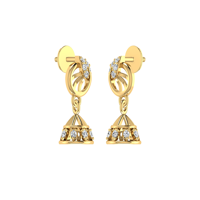 Elegant Frost Fancy Earrings