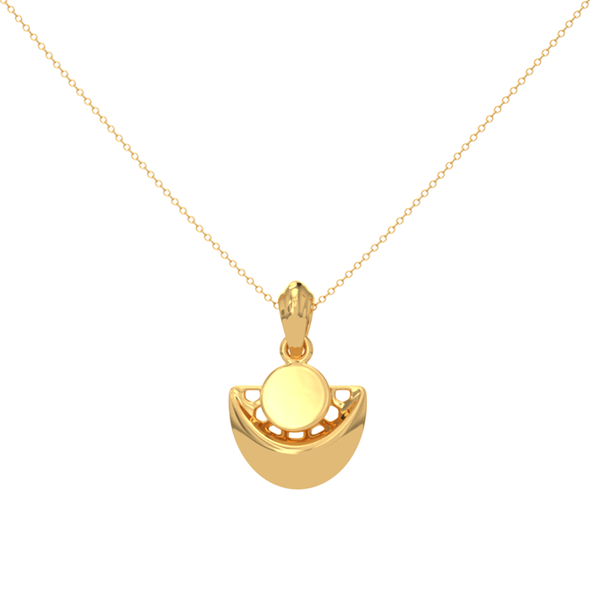 Pure Glint Gold Pendant
