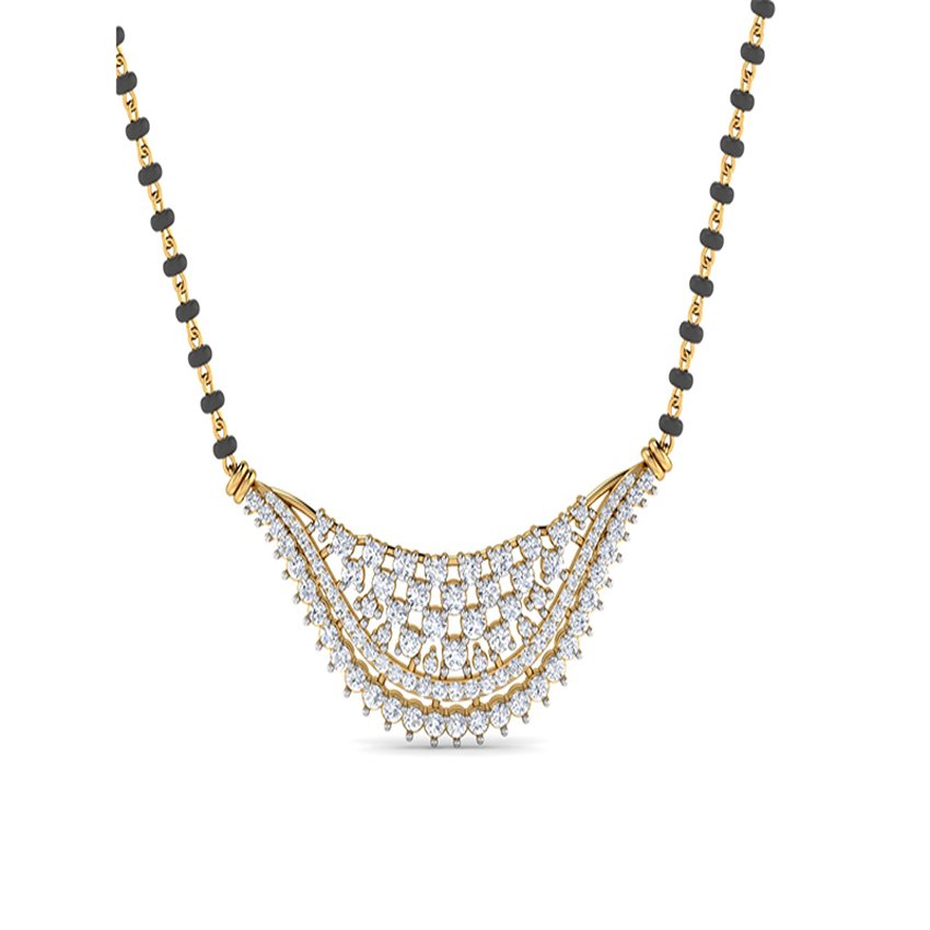 Diamond Eternal Glow Mangalsutra Pendant