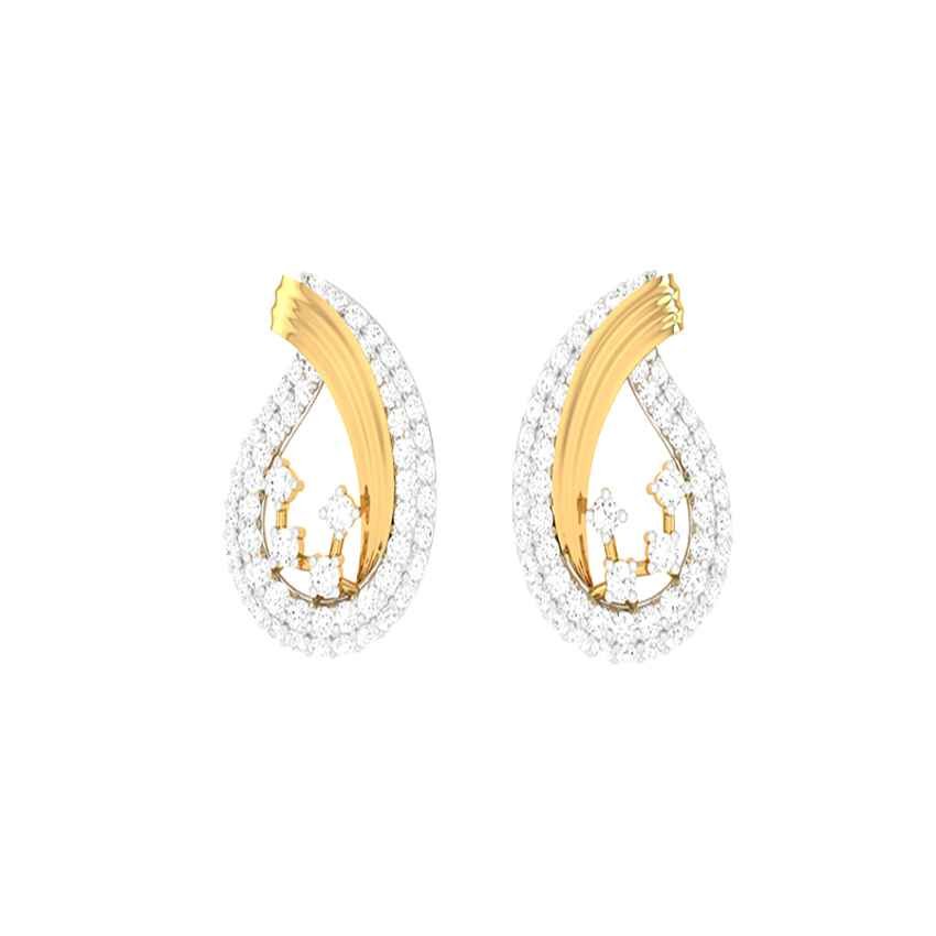 Diamond Stardrop Earrings