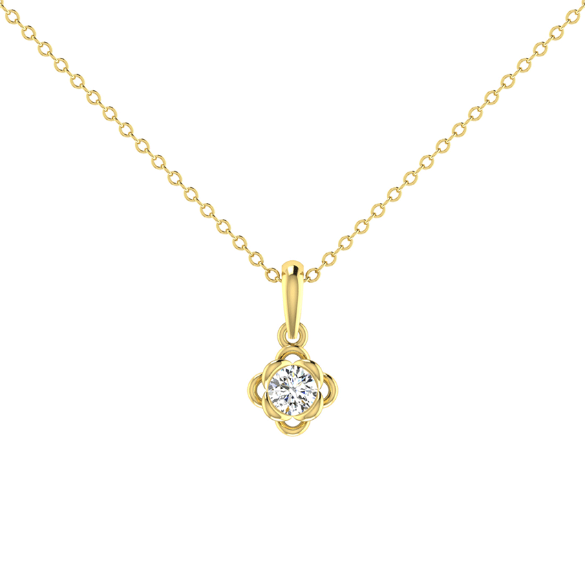 Frosted Rosé Pendant Set