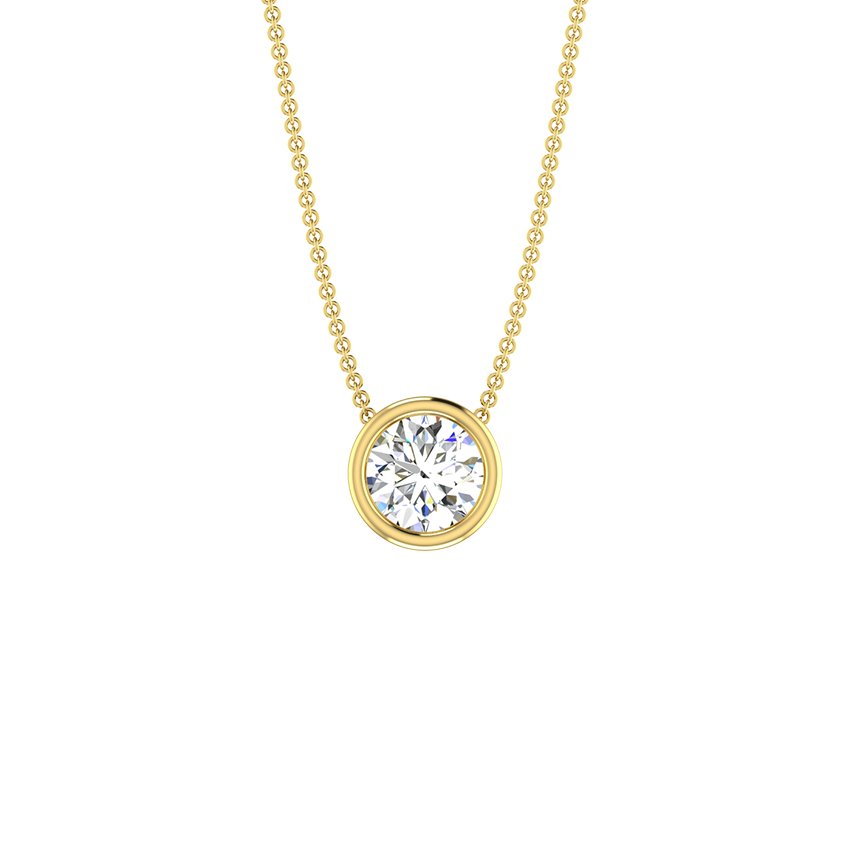 Flicker Solitaire Diamond Pendant