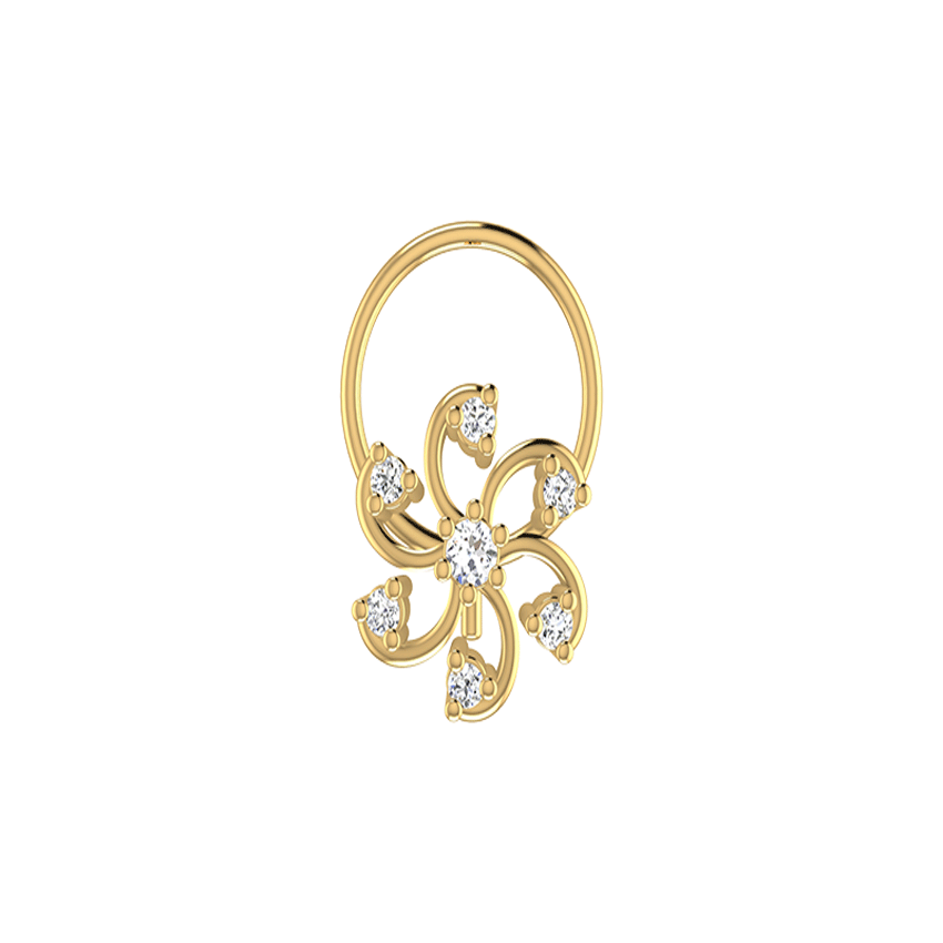Diamond Satin Spark Nosepin