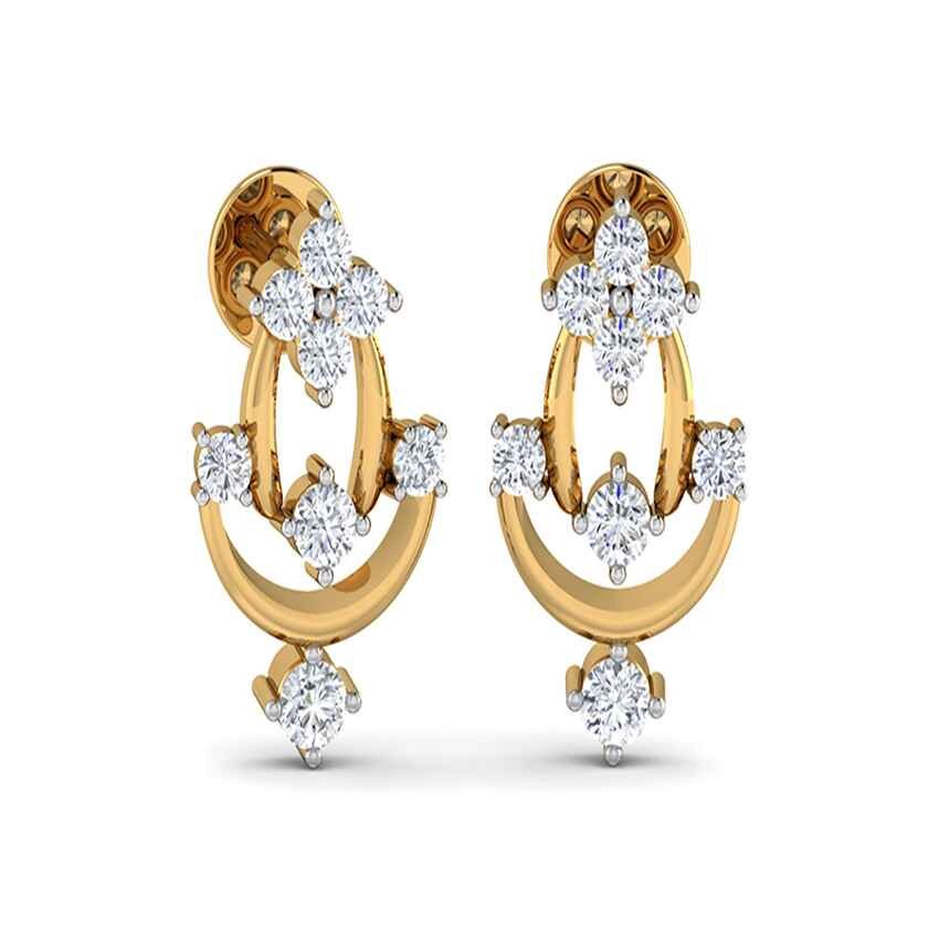 Ethereal Blossom Diamond Earrings