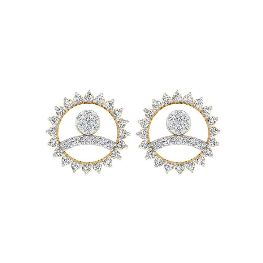 Regal Charm Diamond Earrings