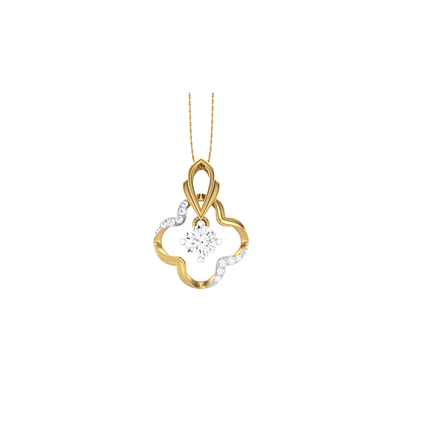 Opulent Thread Diamond Pendant